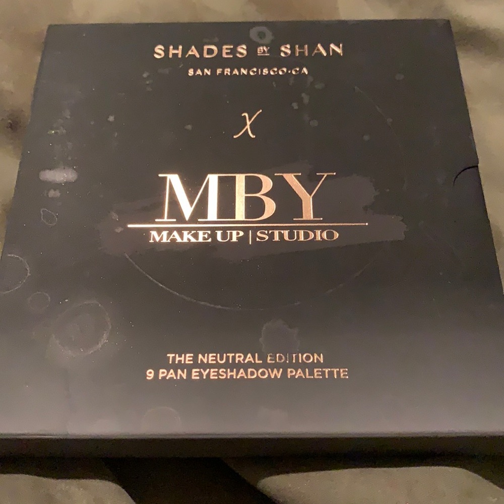 Shades of Shan x MBY Eyeshadow Palette